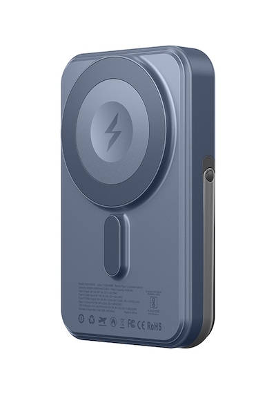 Amazingthing Thunder Go Akıllı Saat Şarj Özellikli Pd 22.5w Wireless Powerbank 15w 10000mah Mavi