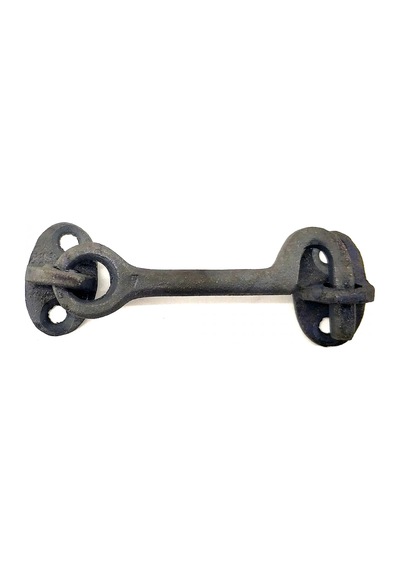 Antika Tarz Dekoratif Pirinç Çengeli - 8,5cm, Oksit Diğer