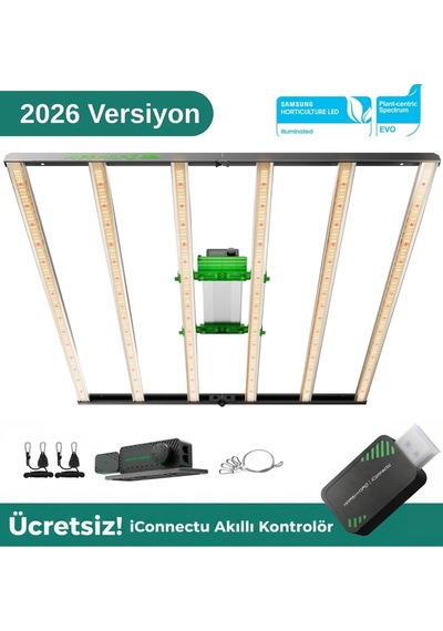 Mars Hydro Fc6500 Evo 730w Led Bitki Yetiştirme Lambası-1658 Gri