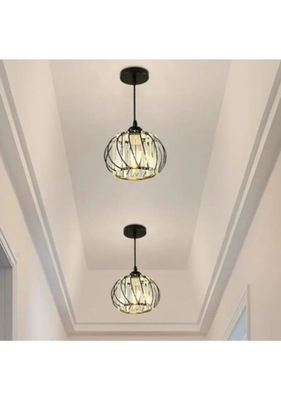 Luxury Krom Kristal Taşlı Avize 30 Luk Krom