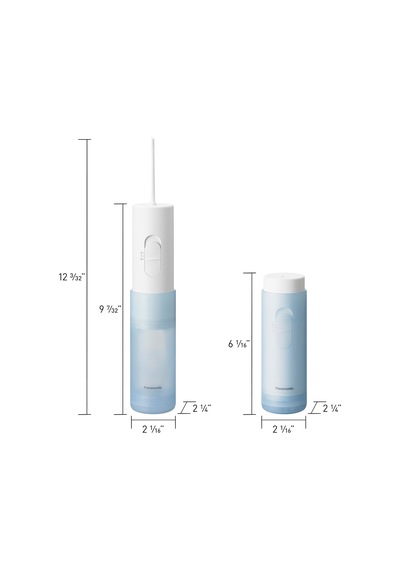 Seyahat İçin Su Penseri, İki Su Basıncı Ayarına Sahip Akülü Taşınabilir Oral Irrigator, Katlanabilir Su Deposu - Ew-dj11-a