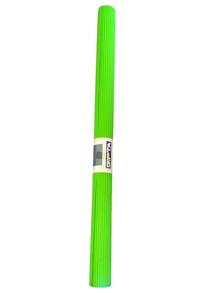 Gipta Neon Yeşil Krapon Kağıdı Rulo El İşi Kağıdı Okul Hobi Sanat