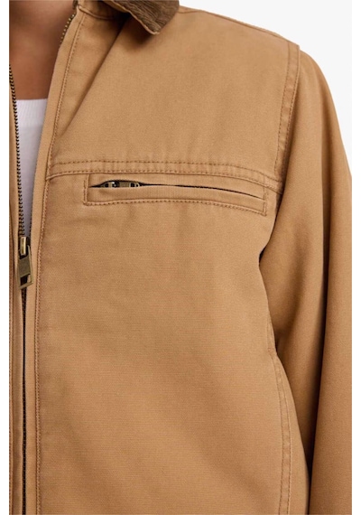 Defacto Polo Yaka Mont Erkek Çocuk F6705a826spbn584 Kahve-bn584