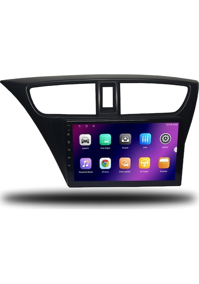 Caros Honda Civic Hb Euro 2013-2017 Uyumlu Android Multimedya 6gb Ram 128gb Hafıza 9"