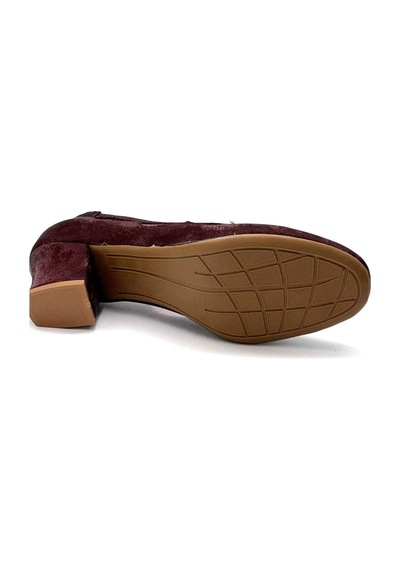 Park Moda Parkmoda Kadın Topuklu Ayakkabı Bordo Bordo