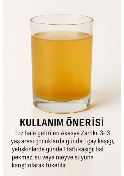 Sultanbahçe Arap Zamkı - Akasya Gamı %100 Doğal Prebiyotik Ve Lif Kaynağı