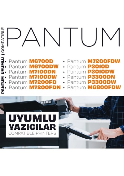 Pantum P3300dw Uyumlu Toneri / Tmx-tl410x / P3300dw