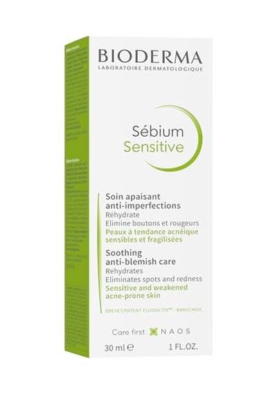 Bioderma Sébium Sensitive Karma, Yağlı Ve Akne Eğilimli Ciltler Yatıştırıcı Nemlendirici Bakım Kremi 30 Ml