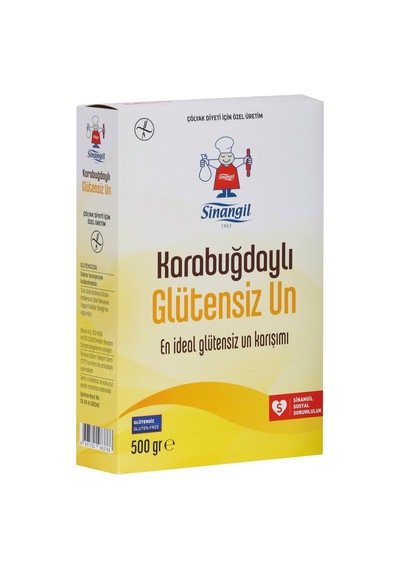 Sinangil Karabuğday Un 500g Glutensiz Hamur İşleri İçin 6'li Avantaj Paketi - 6 Adet Tarı