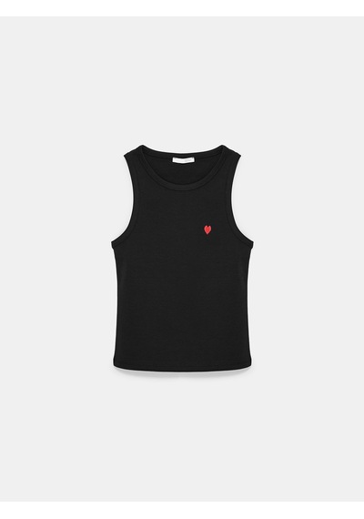 Dilvin 21259 Bisiklet Yaka Top-siyah