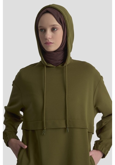 Armine Trend Kapüşonlu Yandan Cepli Kolları Lastikli Fitilli Tunik Yağ Yeşili 25kt462 Yağ Yeşili Armine Trend Kapüşonlu Yandan Cepli Kolları Lastikli Fitilli Tunik Yağ Yeşili 25kt462 Yağ Yeşili