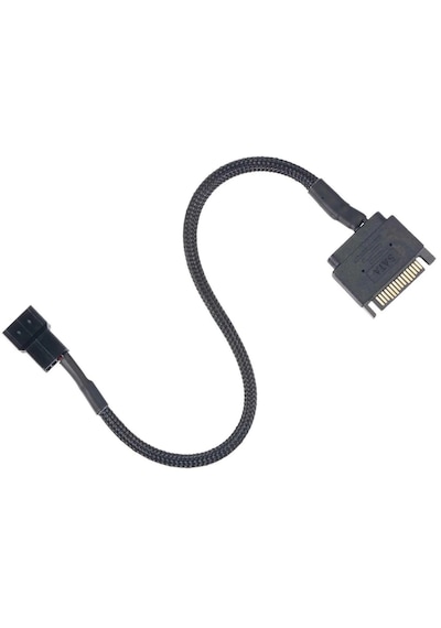 Sata Power Erkek To 1 Port 2 Pin Erkek Fan Besleme Güç Kablosu