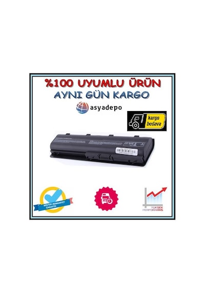 HP Uyumlu G62-B29St Batarya Pil