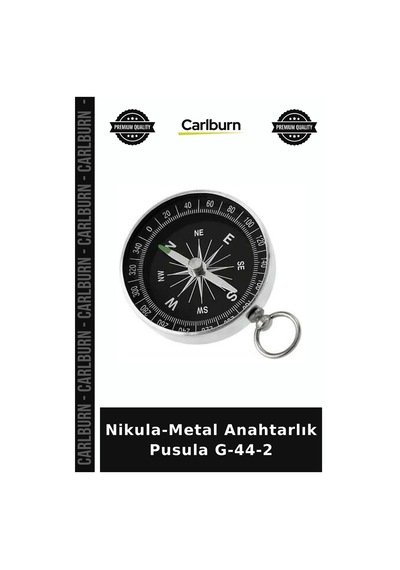Nikula-metal Anahtarlık Pusula G-44-2 Küçük Boyutlu Kamp Gereci