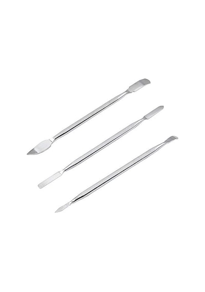 3 Adet Metal Spudger Çift Uçlu Açılan Pry Araçları, Dizüstü Bilgisayar, Tablet, İphone, İpad, Cep Telefonu Diğer Mobil Cihazlar İçin Profesyonel Kaldırıcı Açma Spudger