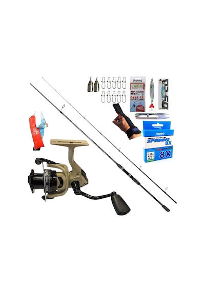 Okuma Wave Up 270cm 10-40gr Okuma Outrax 3000 Spin Olta Takımı Seti