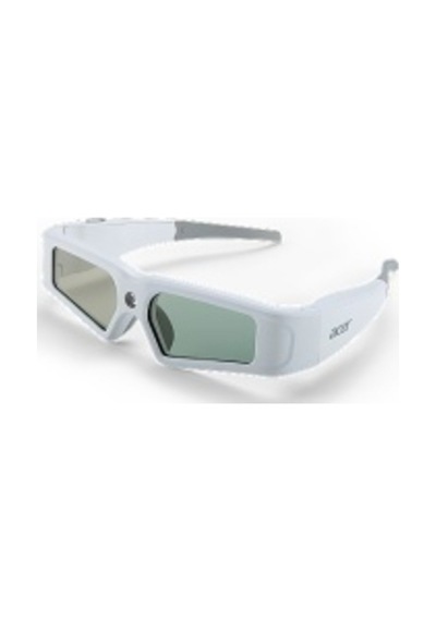 Dlp 3d Projektörler İçin Acer E2w 3d Deklanşör Gözlükleri Beyaz
