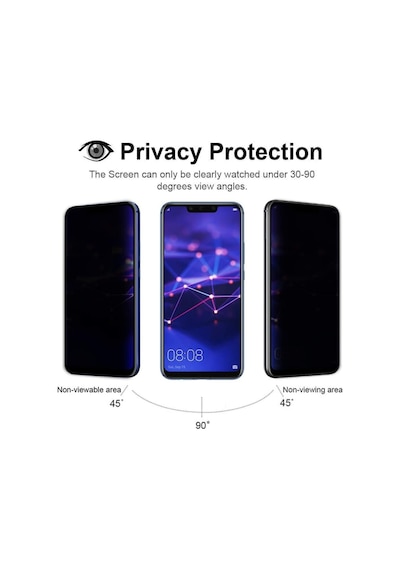 Huawei Mate 20 Lite Görünmez Hayalet Tam Kaplayan Ekran Koruyucu