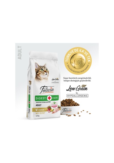 Hipoalerjenik Tavuklu Yetişkin Kedi Maması 12 Kg