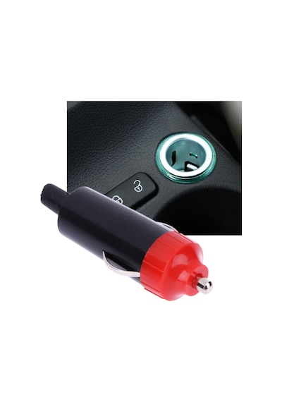 12V Araç Çakmak Fişi Erkek / Seyyar Kablo Tip Oto Çakmaklık Erkek (369105485)