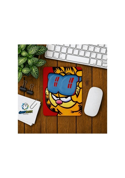 Garfield Baskılı Oyuncu Mousepad 079