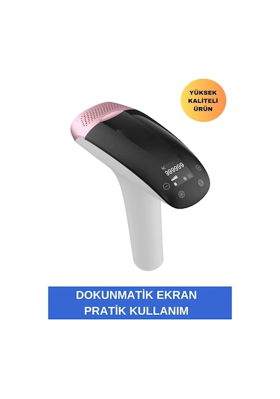 Ipl Buz Başlıklı Lazer Epilasyon 999.999 Atım Otomtk/manuel Dokunmatik Ekran Ağrısız Vücut Cilt