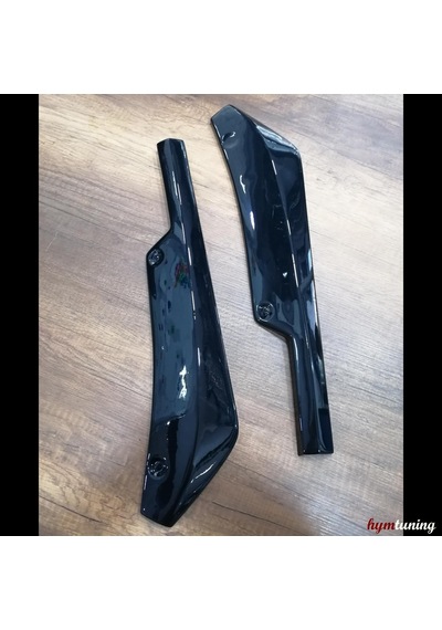 BMW 3 Serisi E36 Uyumlu Universal Arka Tampon Flap Seti P.Black
