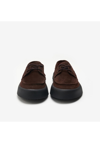 Brown Suede Sneaker Erkek Ka-26y-alfa5428 John May Munıh Shoe Kahverengi