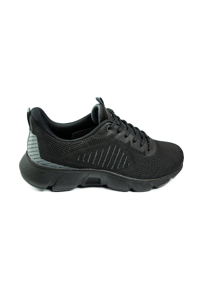 Lescon Meru Flex Erkek Sneaker Spor Ayakkabı Siyah Beyaz