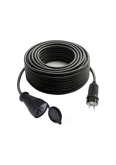 Electroon 3x1.5mm 20metre Topraklı Kauçuk Elektrik Uzatma Kablosu 20 m