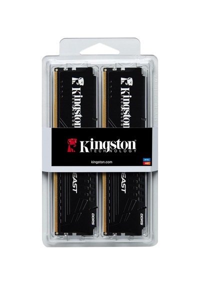 Tr Beast 64gb Ddr5 5600mt/s Cl36 Dımm Masaüstü Ram Kit 2x32gb - Kf556c36bbek2/64tr