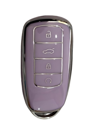 Autohan Keys Chery Tiggo 8 Pro, Omoda 5, Tiggo 7 Avantgarde Araç Anahtarı Koruma Kılıfı, Siyah-