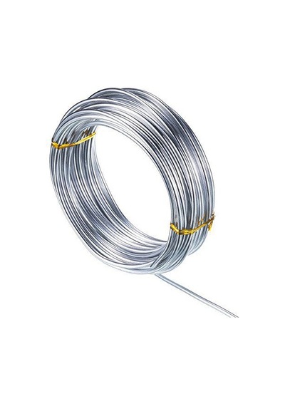 5 Metre. Alüminyum Tel. 1 Mm Kalınlık. Makara Tel. Tasarım. Hobi