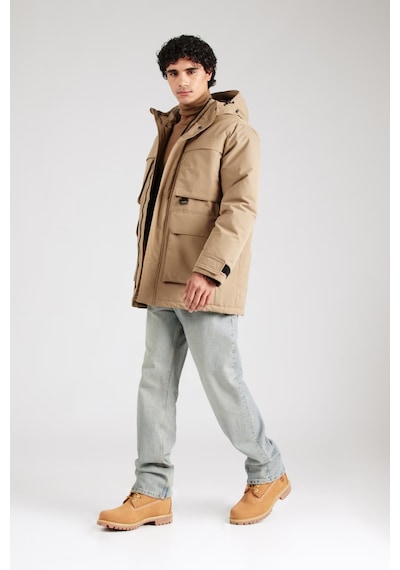 Jack & Jones Erkek Jjstar Rüzgar Geçirmez Kapüşonu Kürklü Parka 12256892 Vizon VIZON