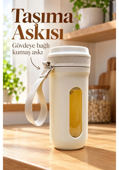 Ers Pipet Girişli Şarjlı Meyve Blenderı Kumaş Askılı