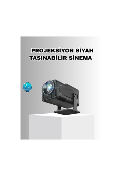 Taşınabilir Akıllı Projeksiyon Hdmı Usb Uyumlu Oyun Destekli Kompakt