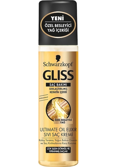 Schwarzkopf Gliss Ultimate Oil Elixir Sıvı Saç Bakım Kremi 200 ML