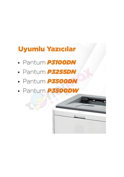 Pantum Pa310 Uyumlu Toner 2'li  Paket / P3100dn / P3255dn / P3500dn / P3500dw