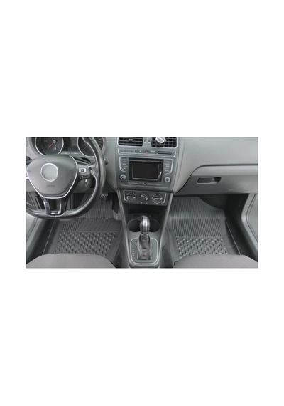 Volkswagen Polo 2010-2017 Uyumlu 4.5d Premium Havuzlu Oto Paspas Ve Liner Üst Bagaj Havuzu