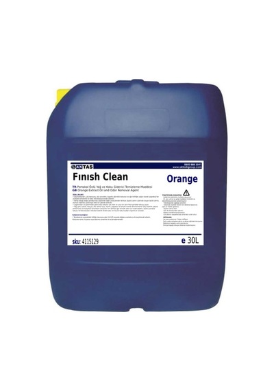 Clean Orange Ağır Yağ Logar Baskın Ve Kötü Koku Giderme Maddesi 30 Litre N11.3173