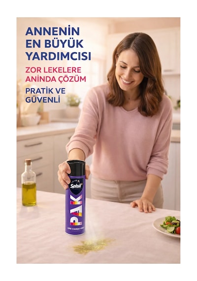 2x Leke Çıkarıcı Sprey Kumaşlarda Yağ Ve İnatçı Lekeler İçin Pratik Çözüm