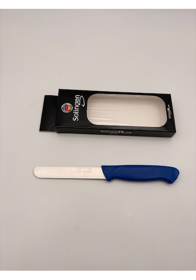 Micro Tırtıklı Doğrama Bıçağı 22cm Mavi