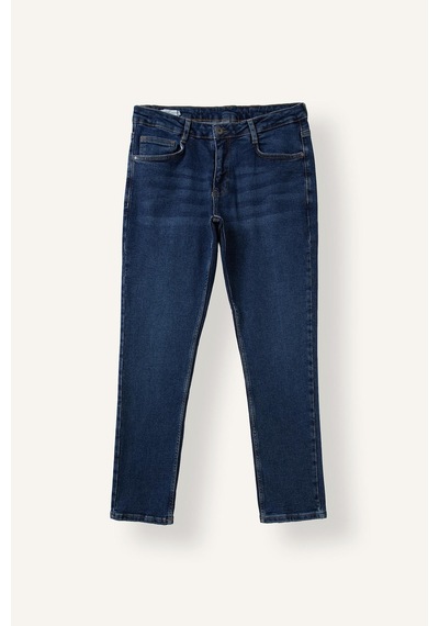 Defacto Pedro Slim Fit Normal Bel Dar Paça Jean Pantolon I4068ax26aunm28 Mavi-nm28