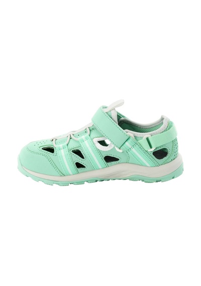 Jack Wolfskın Jack Wolfskin Unisex Çocuk Su Ayakkabısı Sun Climber Açık Yeşil/beyaz 4148 Çok Renkli