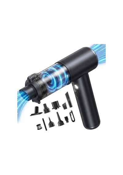 Snapron Snv-3001 100w 17000pa Şarjlı Mini Araç Ve Ev Süpürgesi + Eva Taşıma Çantalı Çok Fonksiyonlu Set