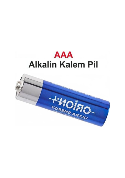 Orion Alkalin Lr03 Aaa 1.5v İnce Kalem Pil 1 Adet