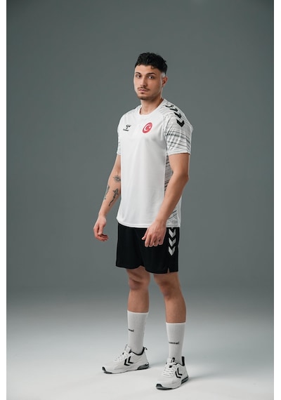 Hummel Milli Takım Line Kamp Tişört Beyaz
