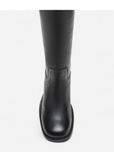 Steve Madden Rıggs Black Leat Kadın Siyah Çizme Rıggs