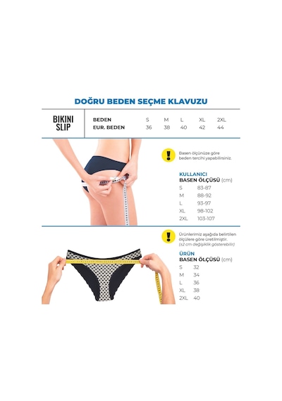Alya Underwear Kedi Baskılı Su Yolu Lastikli Kadın Bikini Külot-7'li Paket Y13