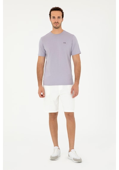 U.s. Polo Assn. Erkek Ekru Şort Örme 50282010-vr019 Ekru